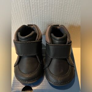 Stride Rite Navy Blue Leather Toddler Shoes